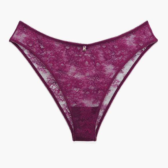 Savage X Fenty Chantilly Cascade Unlined Balconett & Panty Set NWT 36D Large - Picture 3 of 4